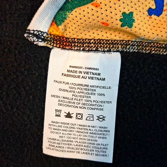 Nike ACG Therma-FIT Sherpa Full Zip Fleece Jacket Unisex Big Kids Large Black. - Picture 11 of 11